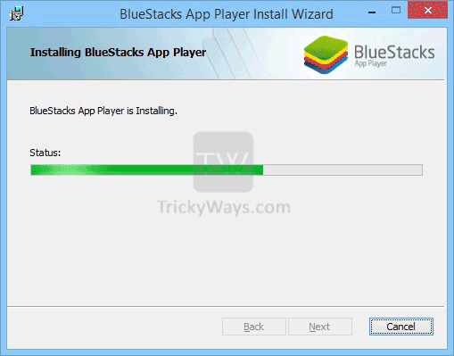 cài đặt phần mềm giả lập BlueStacks
