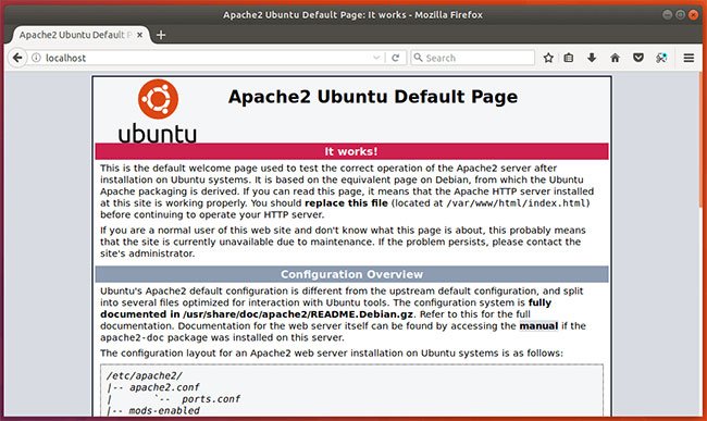 Nhập địa chỉ IP public của Ubuntu 20.04 server vào thanh địa chỉ trình duyệt