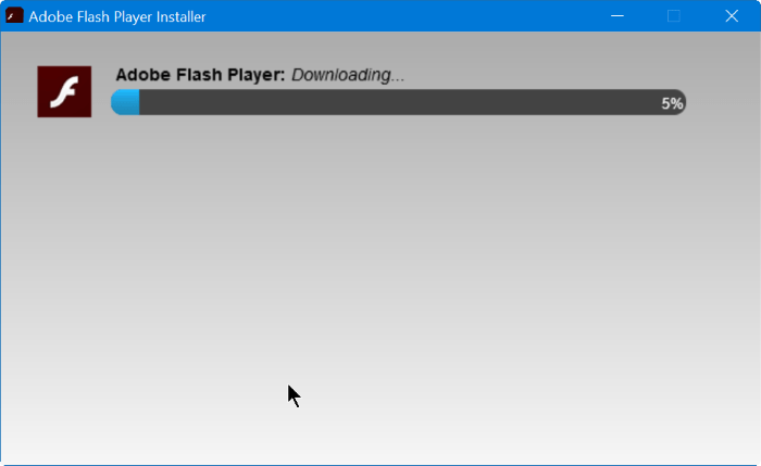  tải và cài đặt bộ Flash Player cùng một lúc