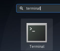 Mở Terminal