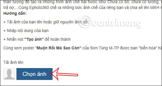 Tải hình ảnh lên
