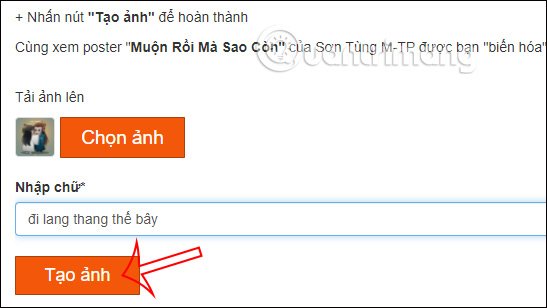 Nhập nội dung