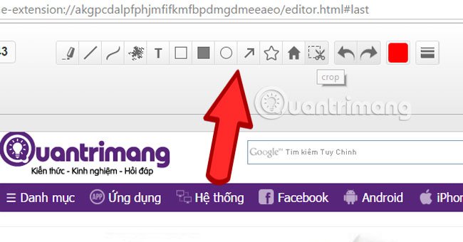 Cách chụp ảnh website trên trình duyệt Cốc Cốc