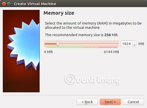 1024MB RAM