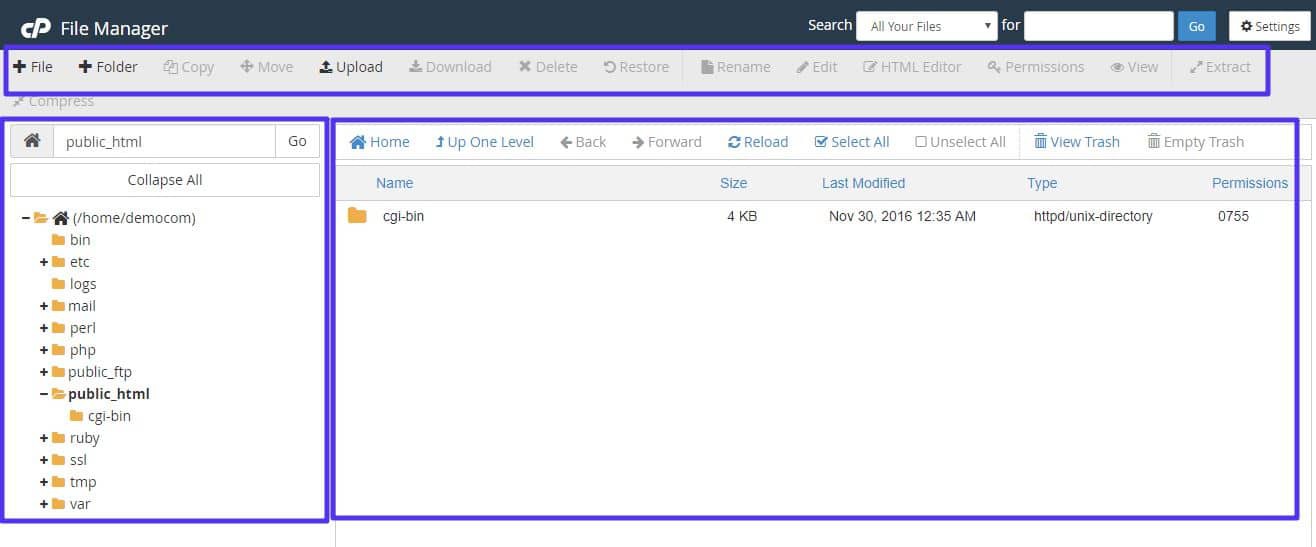 cPanel là gì? Hướng dẫn trình quản lý hosting cPanel cho người mới bắt đầu - Ảnh 9. cPanel là gì? Hướng dẫn trình quản lý hosting cPanel cho người mới bắt đầu - Ảnh 9.