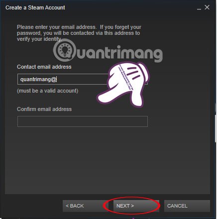 Đây là cách đăng ký tài khoản Steam trên máy tính