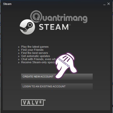 Đây là cách đăng ký tài khoản Steam trên máy tính