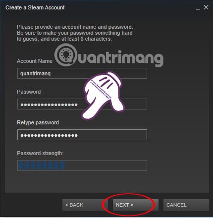 Đây là cách đăng ký tài khoản Steam trên máy tính