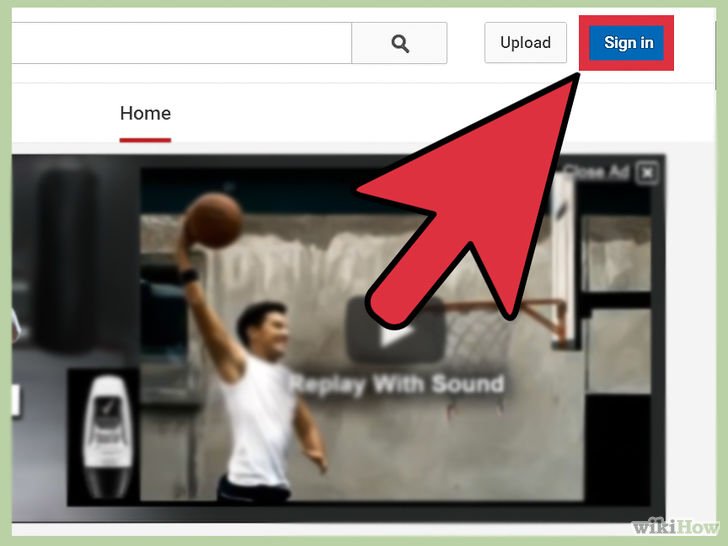 đăng nhập tài khoản Youtube