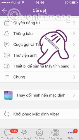 Cách đăng xuất tài khoản Viber từ xa trên iOS và Android