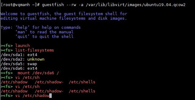 Chạy lệnh trên máy ảo Ubuntu