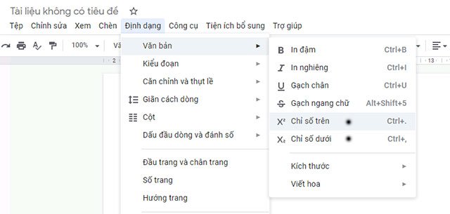 Các tùy chọn