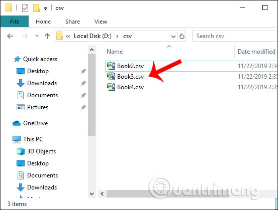 Nhóm file CSV