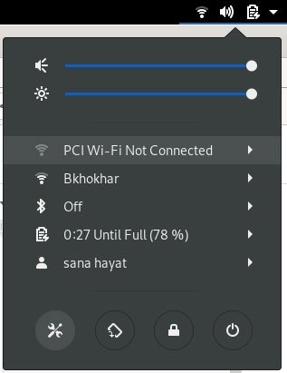 Nhấp vào biểu tượng Settings