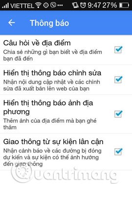 Gửi bản đồ Google Maps trên PC tới điện thoại
