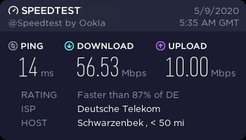 Speedtest-cli cũng cho phép bạn chia sẻ tốc độ Internet