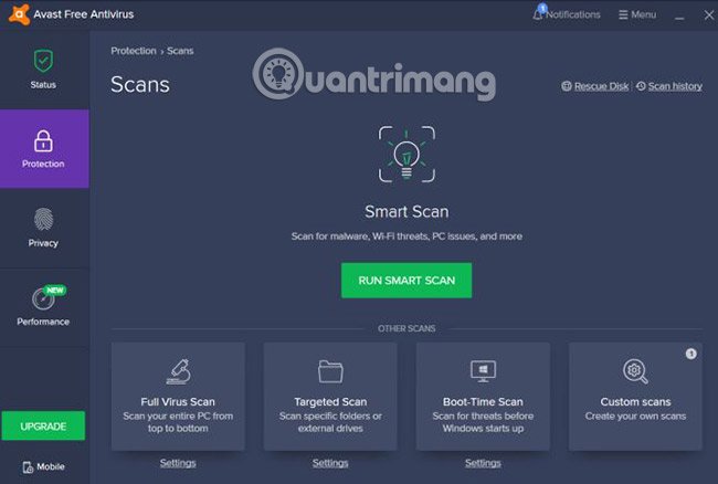 Kiểm tra malware và adware