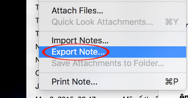 Cách chuyển ghi chú từ Evernote sang Notes của Mac