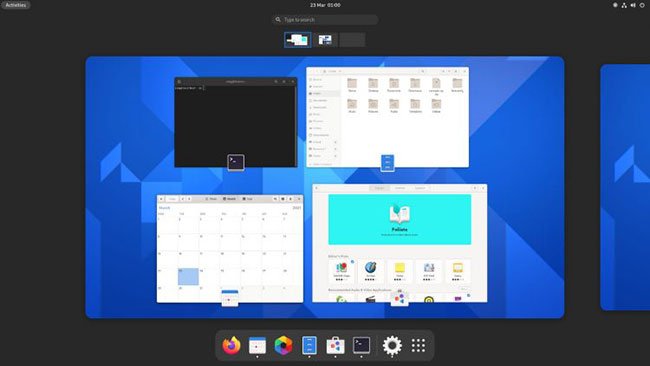 Diện mạo mới của GNOME 40