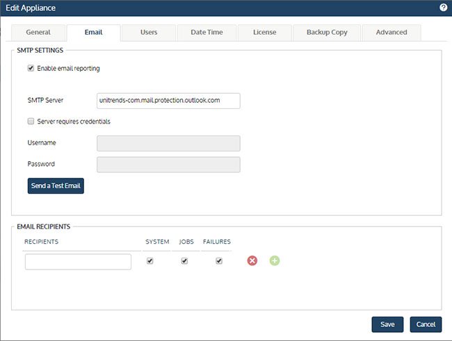 Gửi mail trực tiếp từ máy in hoặc ứng dụng của bạn tới Office 365
