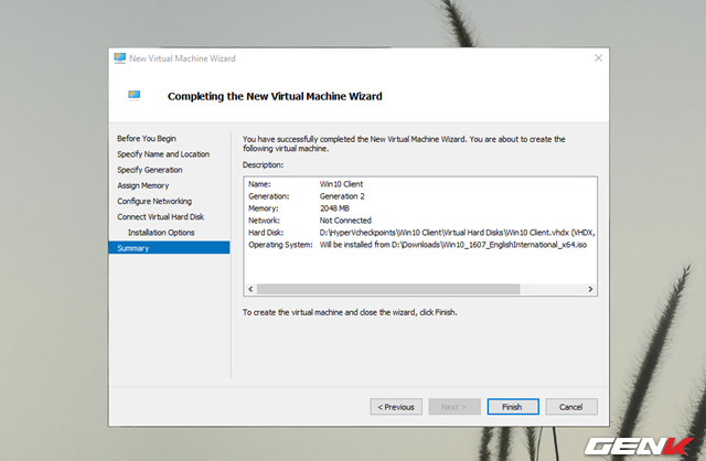 Hướng dẫn kích hoạt và sử dụng tính năng máy ảo trên Windows 10 April 2018 - Ảnh 15.