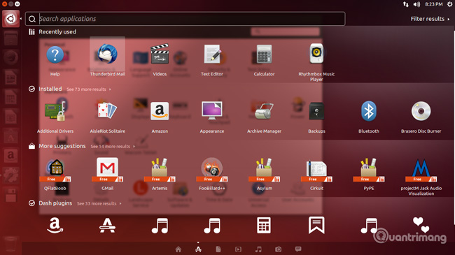 Các ứng dụng của Ubuntu