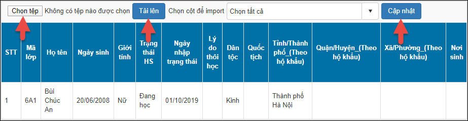 Tải file Excel 