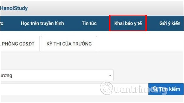Khai báo y tế 