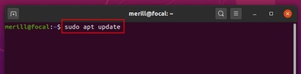 Refresh bộ nhớ cache của gói hệ thống