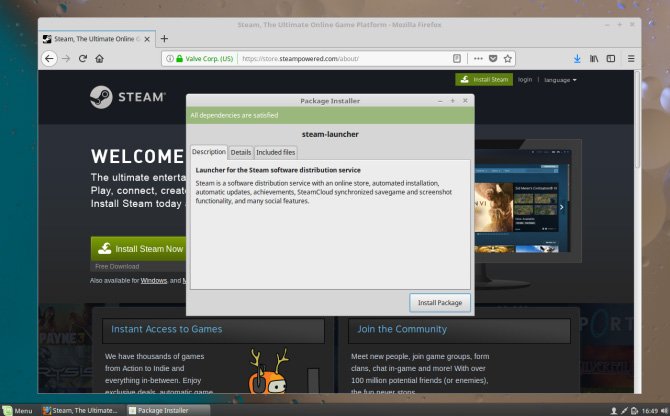 Mint có tính năng của Ubuntu