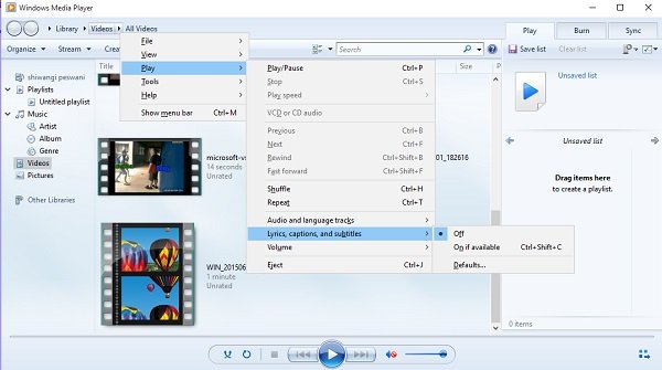  Lyrics, Captions and Subtitles 