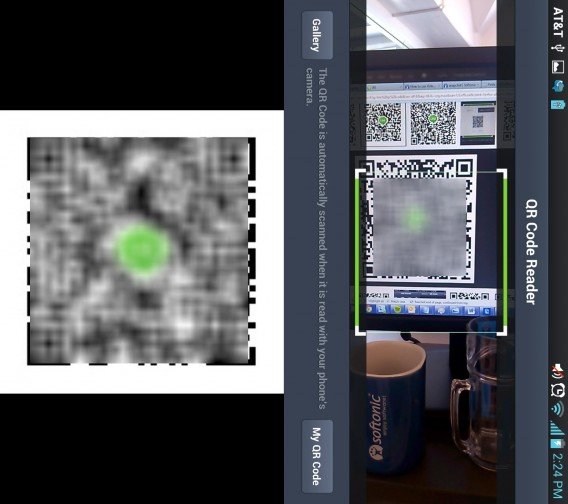 thông qua mã QR