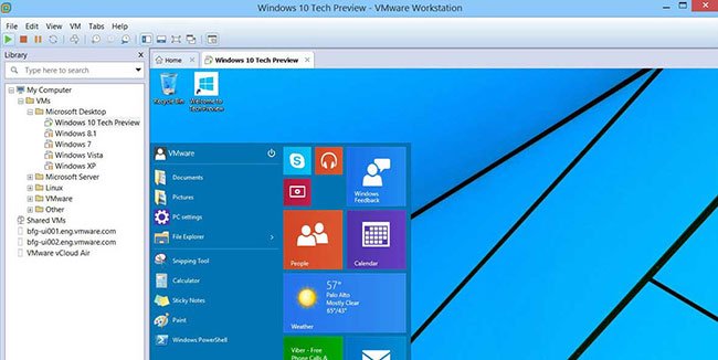 VMware Workstation Player