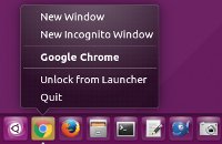 Di chuyển Launcher sang trái hoặc xuống dưới