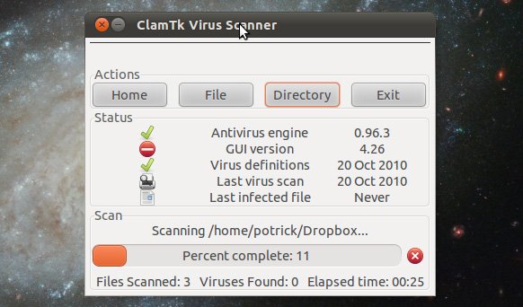 Phần mềm diệt virus ClamAV