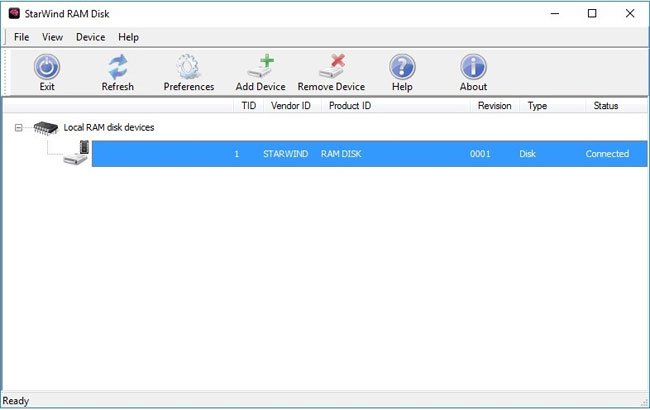 StarWind RAM Disk