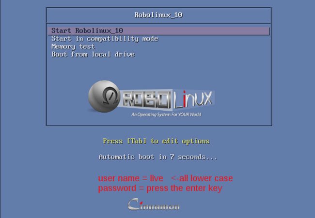 Cách cài đặt RoboLinux