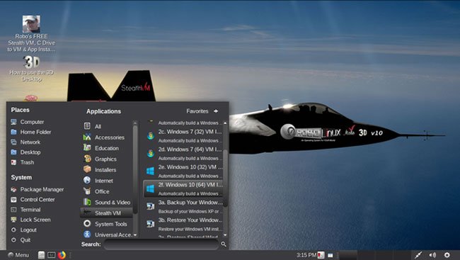 Cách thiết lập máy ảo Windows trong Robolinux