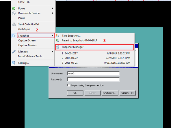 Hướng dẫn sử dụng snapshot cơ bản trong VMware - Ảnh 5. Hướng dẫn sử dụng snapshot cơ bản trong VMware - Ảnh 5.