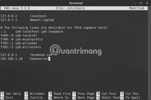 Cách thêm trang web vào file hosts