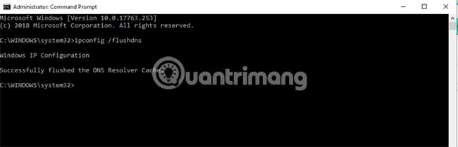 Mở Command prompt