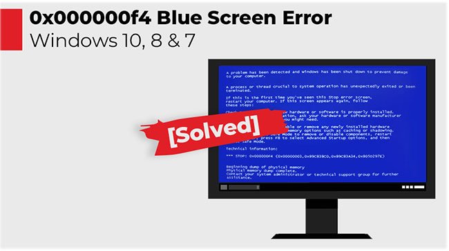Một số bước khắc phục sự cố cơ bản có thể giúp khắc phục sự cố STOP 0x00000004