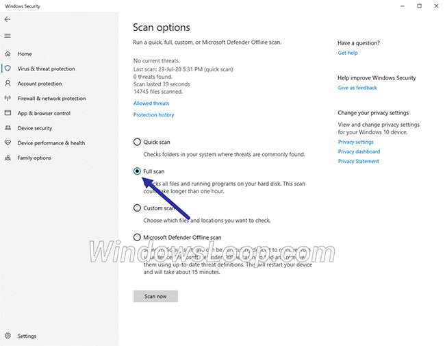 Virus và phần mềm độc hại có thể là nguyên nhân khiến Taskbar không thể nhấp được