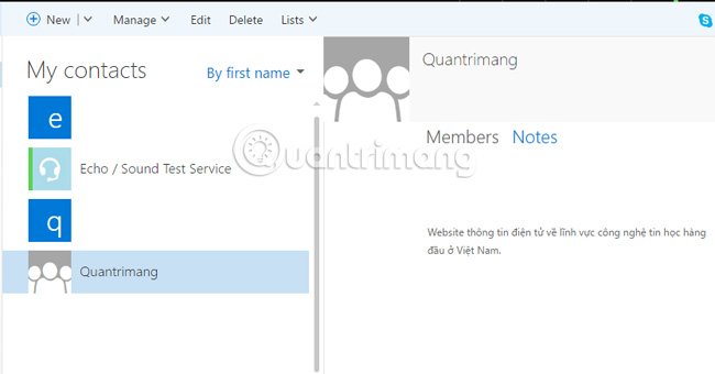Hướng dẫn tạo Group email trong Hotmail