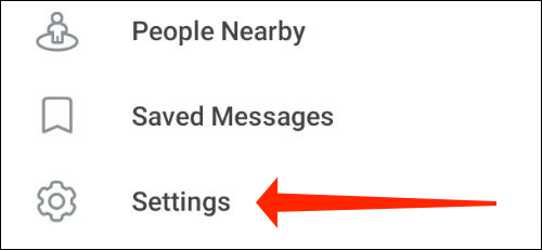 Bấm vào “Settings”