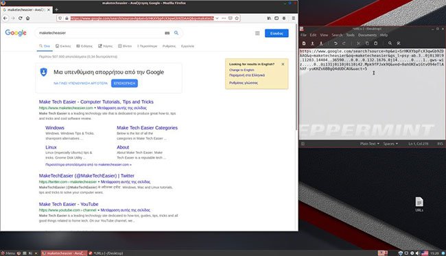 Sao chép - dán URL đầy đủ