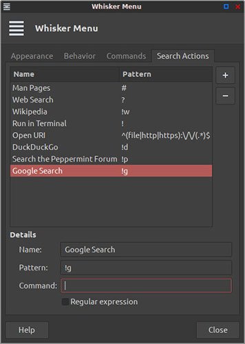 Thêm Search Action