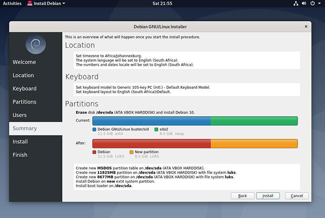 Debian Buster giới thiệu Calameres Installer thay thế cho Debian-installer cũ đơn giản