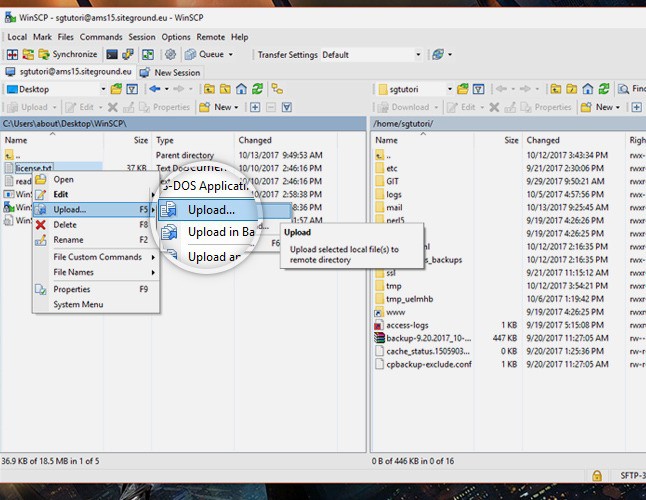 WinSCP là gì? Hướng dẫn kết nối tài khoản với WinSCP - Ảnh 4. WinSCP là gì? Hướng dẫn kết nối tài khoản với WinSCP - Ảnh 4.