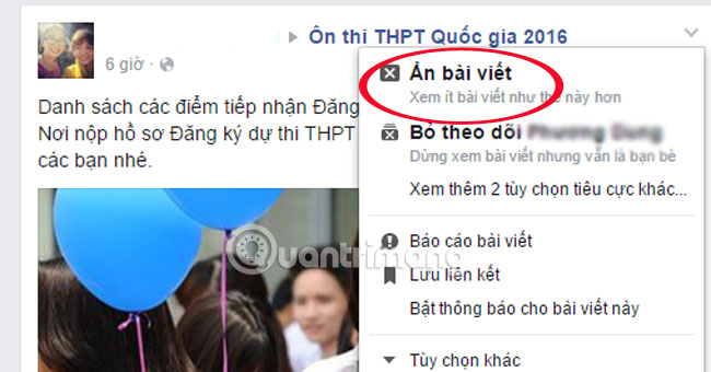 Mẹo nhỏ để dọn dẹp NewsFeed trên Facebook